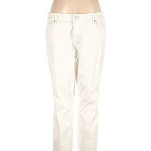 White boyfriend jeans